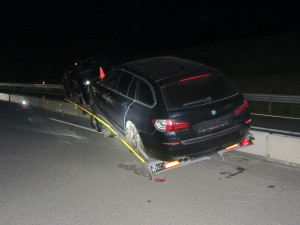 3 - Dopravní nehoda zablokovala dálniční obchvat Olomouce