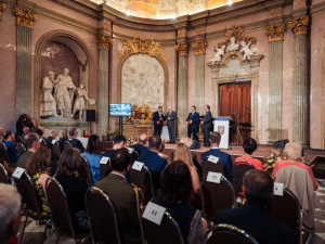 Klášterní Hradisko hostilo předávání Cen města. Ceremoniál by si zasloužil větší sál, míní opozice