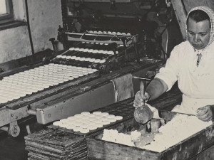 Před 100 lety začala v Lošticích tvarůžková revoluce. Firma spustila první formovací stroj