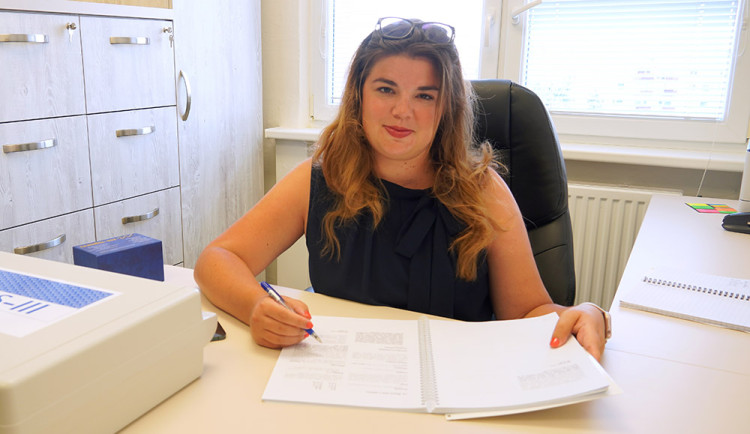 Psycholožka prostějovské nemocnice klientům Barbora Fiantoková