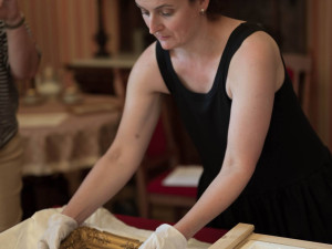 Do Čech pod Kosířem se po 170 letech vrátilo vrcholné dílo Josefa Mánesa Červené paraplíčko