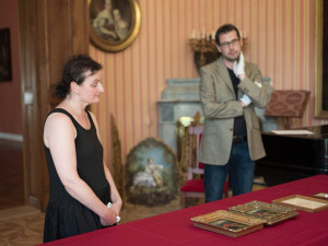 Do Čech pod Kosířem se po 170 letech vrátilo vrcholné dílo Josefa Mánesa Červené paraplíčko