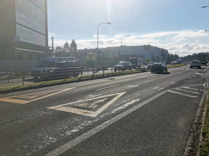 Provizorní přechod na průtahu Olomoucí zaskočil řidiče i chodce. Obrovské riziko, míní koordinátor BESIPu