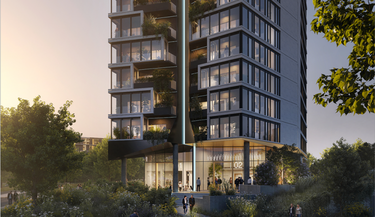 Šantovka Tower - vizualizace