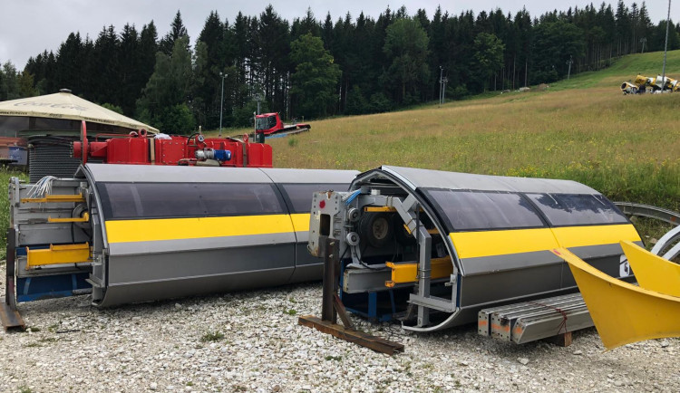 Skipark ve Filipovicích buduje moderní čtyřsedačkovou lanovku. Přijde na čtyřicet milionů korun