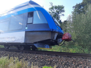 4 - Dopravní nehoda na přejezdu ve Velké Bystřici