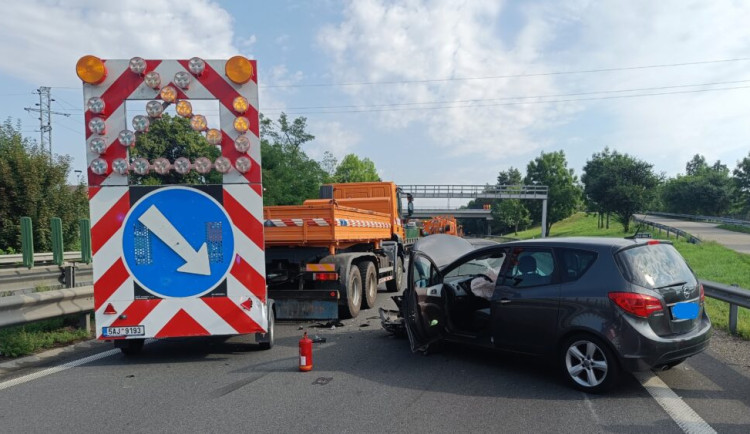 Svodidla na dálnici u Olomouce projdou opravou. Můžou za to časté nehody