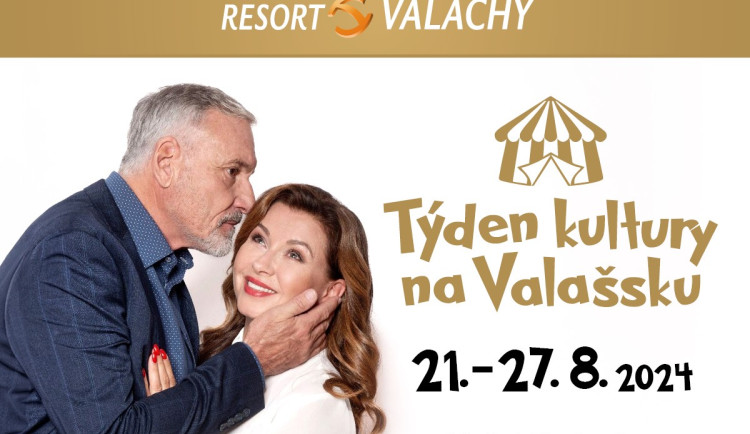 Herecké hvězdy pod šapitó. Užijte si konec prázdnin s Týdnem kultury na Valašsku