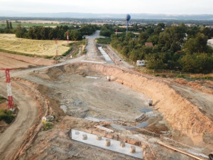 O půl roku dřív. Kolony na obchvatu Olomouce zmizí již na konci listopadu příštího roku