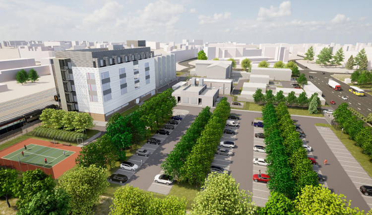 Vizualizace nové podoby CDP v Přerově