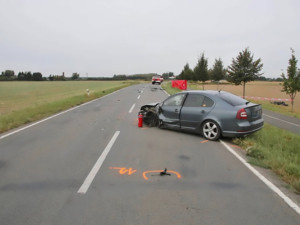 Tragická dopravní nehoda v Henčlově na Přerovsku