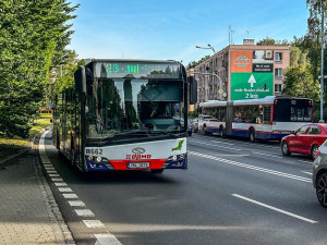 Autobusy číslo 26 v Olomouci mění trasu. Zamíří i na nově vybudované zastávky na Okružní ulici