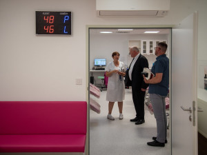 Olomoucké Transfuzní oddělení je nové, dárci mají komfortní a moderní prostředí. Vracejí se oblíbené párky