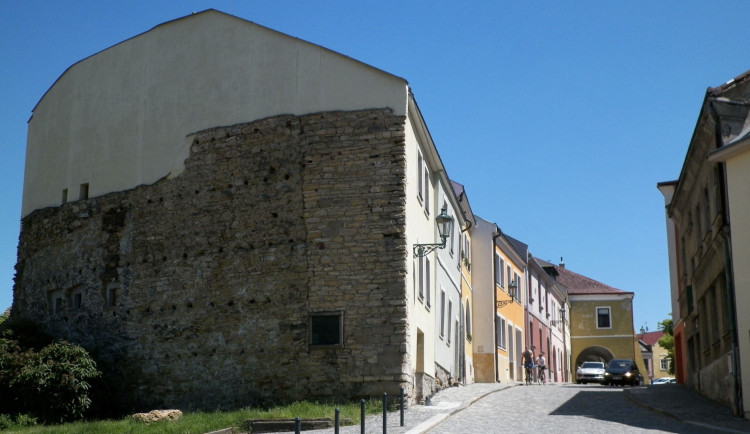 Místo, kde stávala latinská škola v Přerově.