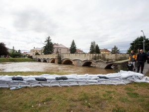 Litovel se začíná evakuovat. Do Olomouce přijde velká voda ve středu