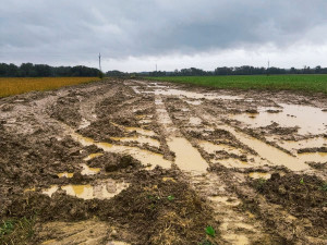 Troubky pomohla ochránit narychlo vybudovaná hráz na Panské louce. Bečva tentokrát jenom zahrozila