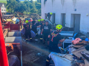 Ukrajina poslala na pomoc vyplaveným lidem čtyřicítku průmyslových vysoušečů. Budou v Olomouckém kraji