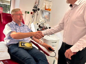 Nenápadný hrdina z Hané: Ondřej Chotěnovský má na kontě rekordních 630 dárcovských odběrů krve