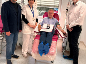 Nenápadný hrdina z Hané: Ondřej Chotěnovský má na kontě rekordních 630 dárcovských odběrů krve