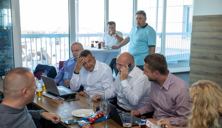 Volební štáb ANO - ilustrační foto