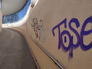 Zašlý podchod u pošty na Foerstově ulici v Olomouci čeká streetartová proměna