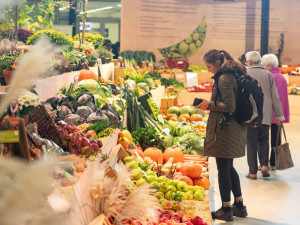 FOTOGALERIE: Podzimní Flora Olomouc otevřela své brány. Hlavní expozici vládne socha Natura