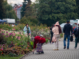 FOTOGALERIE: Podzimní Flora Olomouc otevřela své brány. Hlavní expozici vládne socha Natura