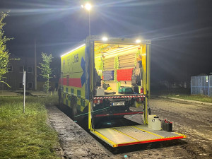 Pražští záchranáři pomohli po povodních na Jesenicku desítkám lidí. Předepisovali ztracené léky, řešili ale i infarkt