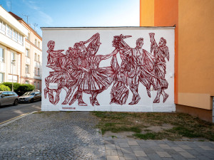 FOTOGALERIE: Barevnější kotelny. V Olomouci skončil Street Art Festival, letos byl již sedmnáctý ročník