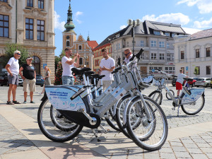 Sdílená kola v Přerově oslovila tisíce lidí, město hledá nového poskytovatele oblíbené služby