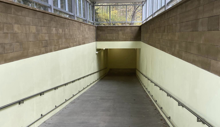 Podchod Pionýrská v Olomouci prošel rekonstrukcí