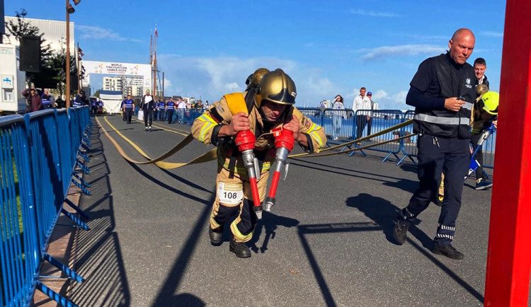 Zlato z hasičské olympiády. Reprezentanti z Olomouckého kraje zazářili v Dánsku