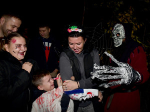 FOTOGALERIE: Strašidelný týden v olomoucké zoo lámal rekordy. Přišlo přes dvacet tisíc dětí a dospělých