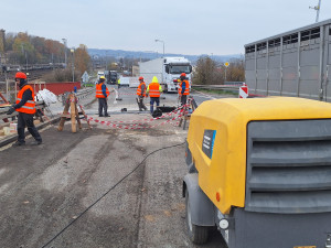 Opravy mostu v Zábřehu na hlavní trase na Jeseníky se minimálně o měsíc protáhnou