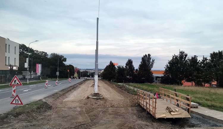 Modernizace tramvajové trati v Olomouci - ilustrační foto