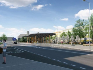 parkovací dům v Prostějov