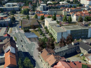 parkovací dům v Prostějov