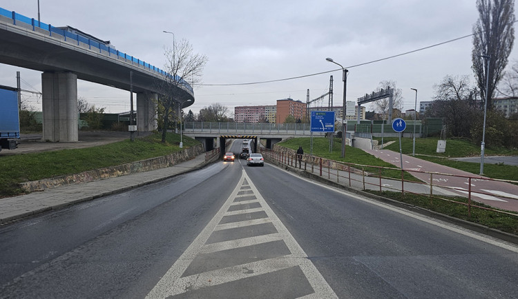 Podjezd v Přerově-Předmostí