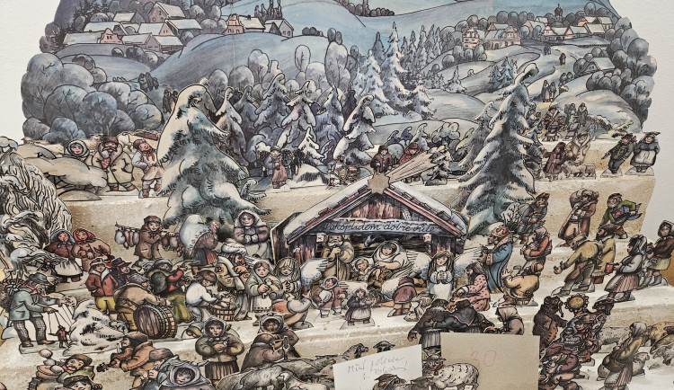 Novinka Vánoc ve Šternberku. Betlémská stezka nabídne v centru města téměř čtyři desítky zastavení