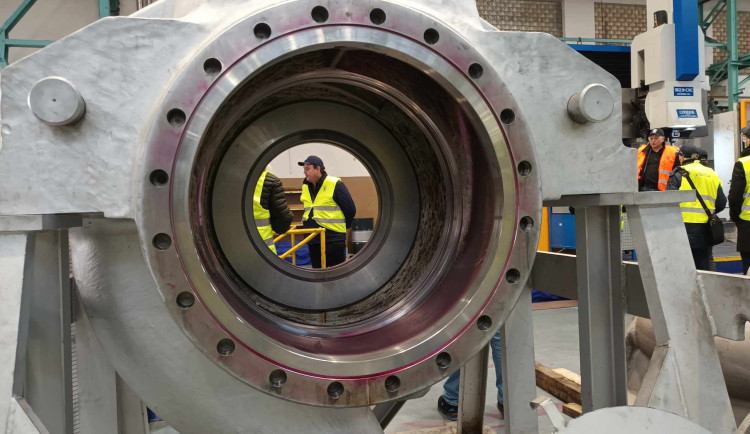 FOTOGALERIE: Sigma Lutín se hlásí o podíl na stavbě nových reaktorů pro Dukovany. Je členem jaderné sekce