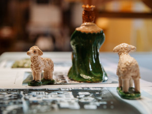 V Olomouci je k vidění unikátní keramický betlém výtvarnice Miloslavy Vašíčkové. Každý kus je originál, říká