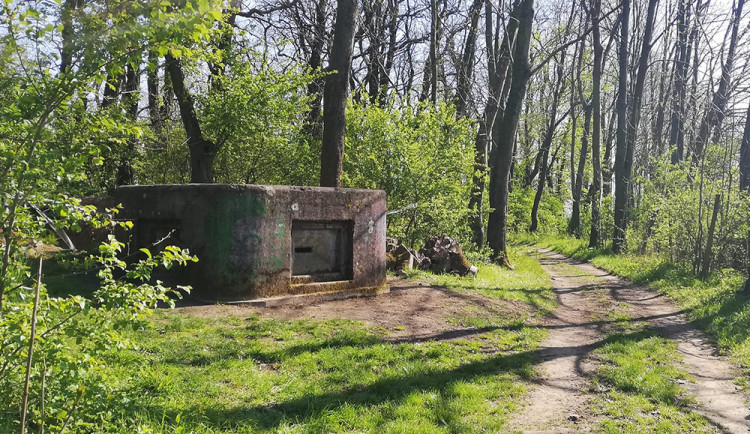 Součást historického pozorovací systému Přerova - Bunkr na Švédských šancích