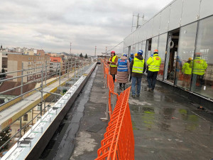 FOTOGALERIE: Na nové radnici v Přerově se už rýsuje schodiště. Velká oprava se prodraží a protáhne
