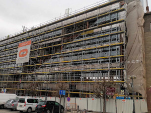 FOTOGALERIE: Na nové radnici v Přerově se už rýsuje schodiště. Velká oprava se prodraží a protáhne