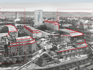 Olomoucká radnice řešila podobu projektu Šantovka District, proti výšce budovy hotelu námitku nepodá