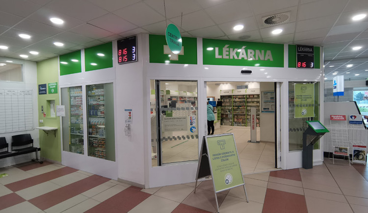 Nonstop lékárna ve Fakultní nemocnici Olomouc