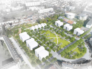 Téměř deset let od demolice. Obnova prázdného areálu Jezdeckých kasáren v Prostějově moc nepokročila