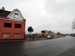Demolice areálu pro nový Lidl v Litovli výrazně pokročila, úřad zahájil stavební řízení