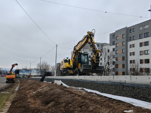 Rychlejší jízda a nižší hlučnost. Modernizace tramvajové trati v Olomouci míří do finální fáze