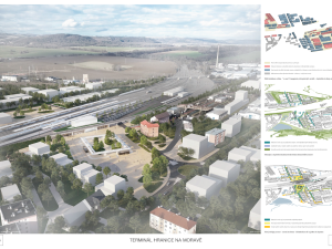 Nový terminál na vysokorychlostní železnici v Hranicích se přiblíží k městu. Radnice chce spojení s autobusy